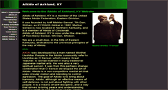 Desktop Screenshot of aikidoofashlandky.com